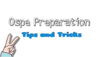 What is Ospe ? How to prepare it ? Part 1 Anatomy ospe preparation.  DON