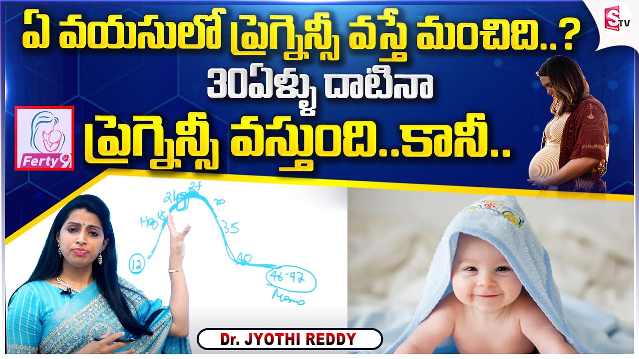 Dr. Jyothi About Infertility Reasons & Treatment  | Ferty9 | Correct Age For Pregnancy | Suman TV