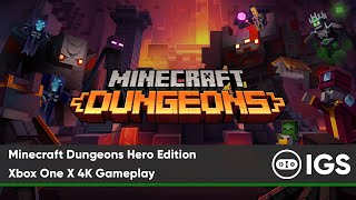 Minecraft Dungeons Hero Edition | Xbox One X 4K Gameplay screenshot 3