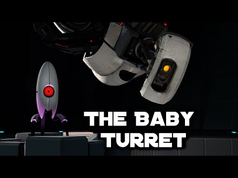 The Baby Turret - Part 1 | Portal Animation (SFM + 15.ai)