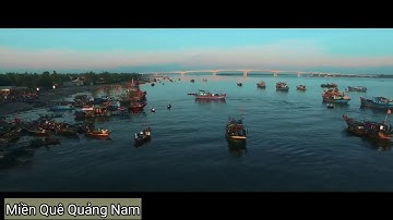 Vẽ Đẹp Cây Cầu Cửa Đại Ngay Dòng Sông Thu Bồn Quảng Nam