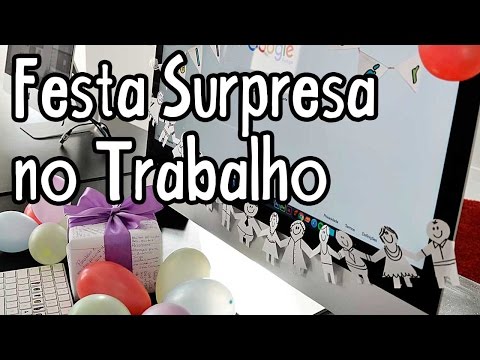 Festa Surpresa no Trabalho