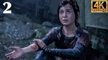 The Last Of Us Part 1 PS5 Walkthrough Gameplay Part 2 - Ellie And The Outskirts | 4K Ultra HD