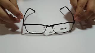 Frame kacamata FF39 FULL FRAME Sport Aluminum Paling Lebar kaca mata Minus Pria