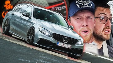 CRAZY Mercedes AMG C63 S Wagon! // Nürburgring!
