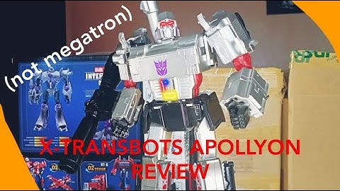 X-Transbots Apollyon (Not Masterpiece Megatron) figure review