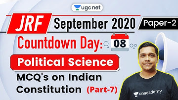 UGC NET Paper 2 Crash Course | Political Science by Neeraj Pareek | MCQ