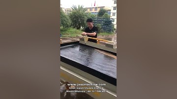 JXSC 2100*1050 shaking table test running in factory