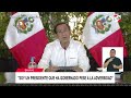 Presidente Martín Vizcarra brinda conferencia de prensa desde Palacio de Gobierno