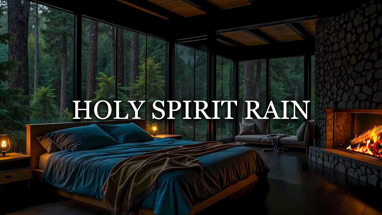 Dwell in His Presence | Rain & Soaking Worship 🌧️ | Christian Instrumental for Prayer & Rest