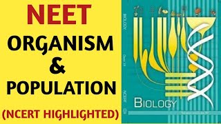 Organism And Population /Class 12/NCERT/Chapter 13/Ecology/Quick Revision Series/NEET/AIIMS/JIPMER