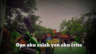 Story WA keren didi kempot 'TATU'