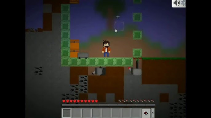 This 2D Minecraft Flash game is BACK! (Mine Blocks 1.30.3b) 