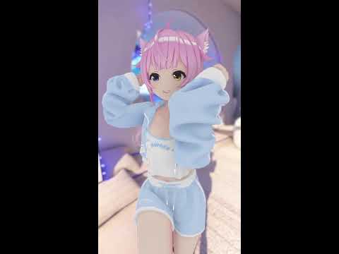 夜のVRChat散歩撮影📸まったり雑談  10分運動🧘‍♀️ #shorts
