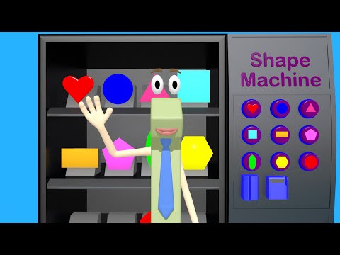 Learning Shapes for Preschool and Kindergarten Kids - Shape Vending Machine