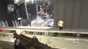 BO2 TRICKSHOT SUICIDE ON RAID !!