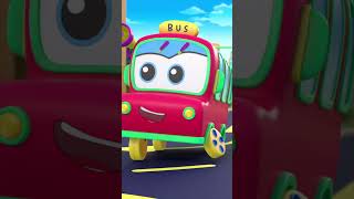 Wheels On The Bus #Shorts #Bus #Animated #Videos