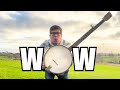 What Really Happens When You Play a Banjo in Slow Motion