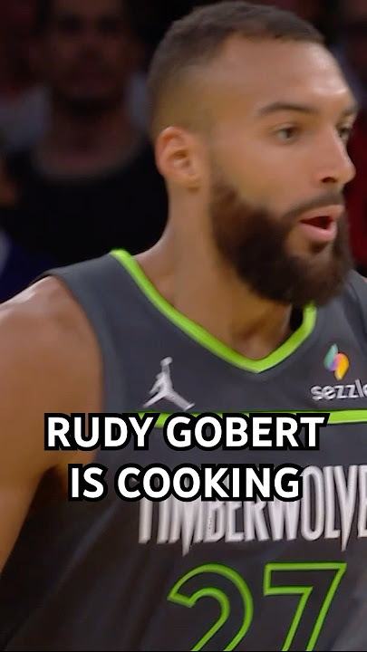 HUGE PUTBACK SLAM by Gobert!
