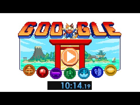 Google Doodle Champion Island Games Speedrun (10:14)