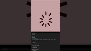 ✨ Circular Burst Spinner Animation | CSS Creative Loader