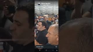 Manaf Ağayev Toyda Mikrafonsuz Oxudu