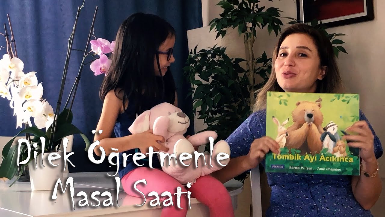 Dilek Öğretmenle Sesli Çocuk Hikâye Kitapları – Eğitici Çocuk Masalları - Tombik Ayı Acıkınca