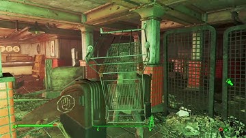 Fallout 4 shopping trolley synth armour!