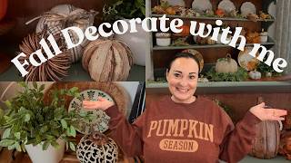 BEST IDEAS FOR FALL DECORATING/FALL DECORATE WITH ME 2026/BEAUTIFUL FALL HUTCH IDEAS & MORE