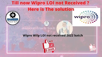 Wipro Wilp 2022 LOI Not Received | Here is Solution | How many days it takes after Interview