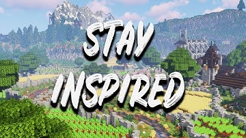 How to stay INSPIRED in your MINECRAFT 1.13 Single Player Survival world