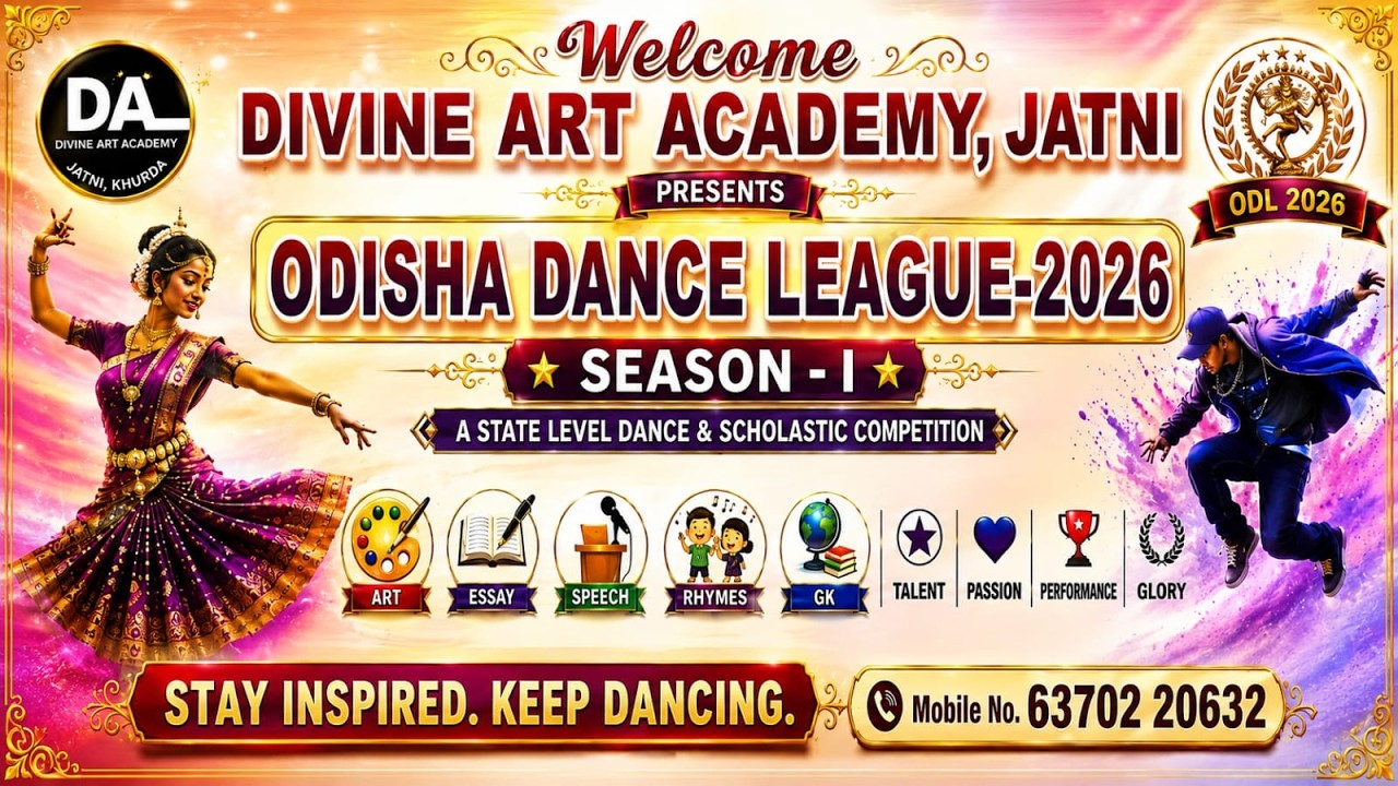 LIVE🛑: ODISHA DANCE LEAGUE 2026 SEASON 1 JATANI  #revealingtheunseen