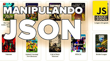 Manipulando JSON e criar elementos HTML - Criando Card HTML com arquivo JSON usando JavaScript