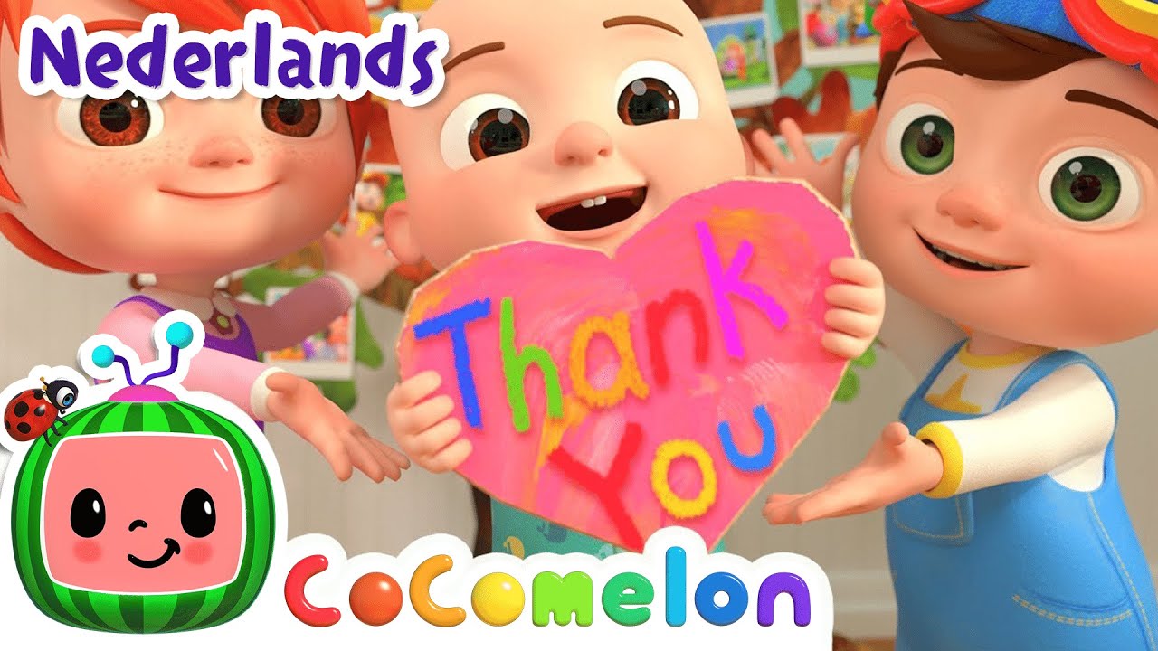 Dankbaar Lied! | CoComelon Nederlands - Kinderliedjes