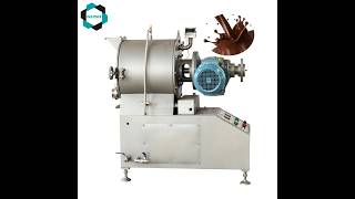 20KG Lab Chocolate Conche | Full Process Video: Feeding, Refining and Discharging