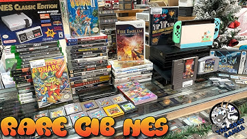 Retro Game Collection - Rare CIB NES  - The Goat Games