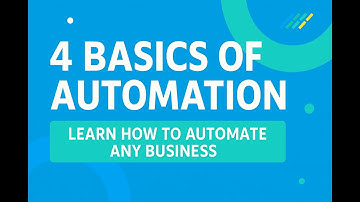 How to AUTOMATE any Business (4 Basics in all automations)