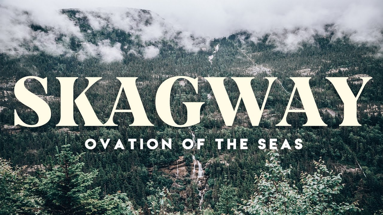 Exploring Skagway Alaska with DRONE | Ovation Of The Seas