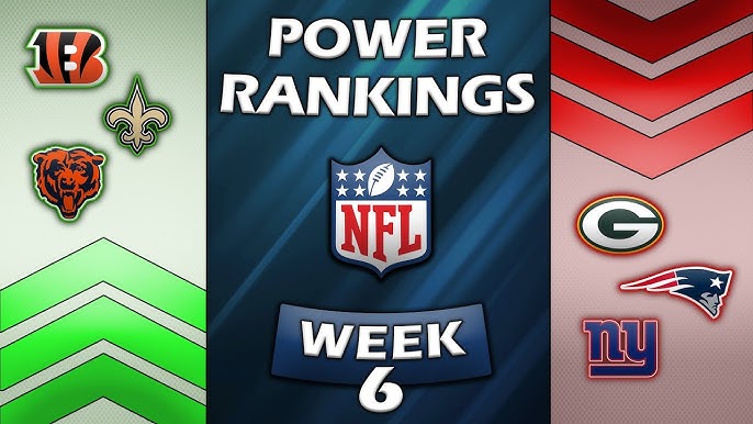 NFL Power Rankings Week 6: In The Trenches, Ranking All 32