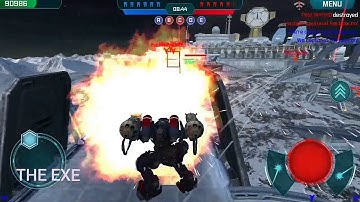 War robot test server 2.8 new prototype dash mk III heavy robot with heavy machine gun and tulumbaas