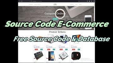 Source Code PHP | Website E-Commerce | Website Penjualan
