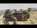 GTA V car gets blow up by camp fire part 103