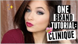 One Brand Tutorial: Clinique // Winter Ball Makeup Tutorial | Tori Sterling ♡