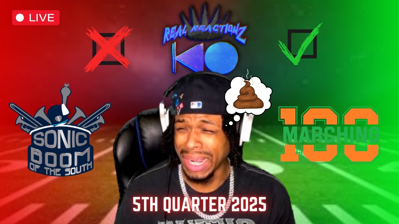 Jackson State vs Florida A&M | 2025 5th Quarter Showdown | HBCU Band Reaction 🎺