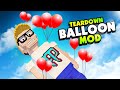 Launching FYNNPIRE To Space With a BALLOON MOD! - Teardown Mods