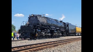 Union Pacific Big Boy 4014 Departs North Platte, NE 2023
