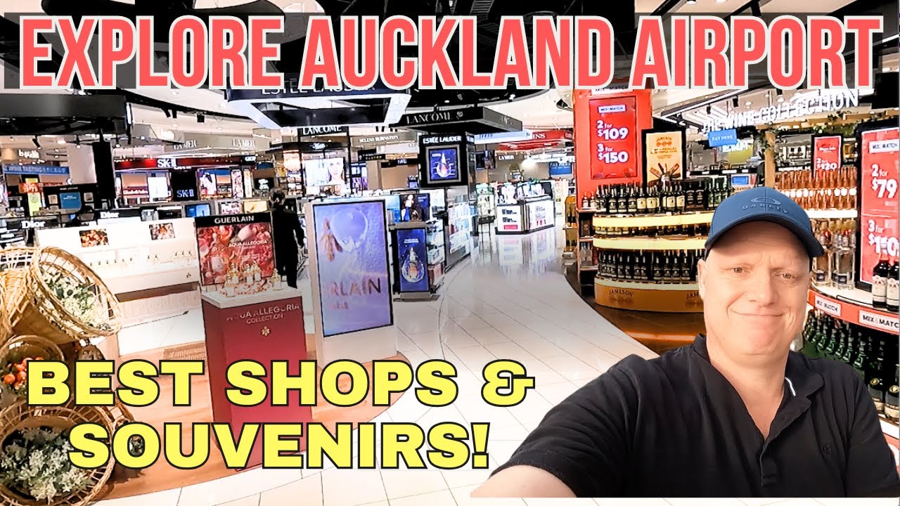 Auckland International Airport Exploring Departure Area | Duty-Free, Iconic Kiwi Souvenirs & Shops!