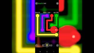 (FLOW FREE 5x5 ) (LEVEL 1 TO 10 ) PART 1 screenshot 3