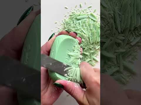 Knife vs Soap — Viral ASMR Cutting You Can’t Stop Watching 🔪🧼 #Shorts #relaxing