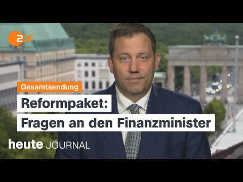 heute journal vom 02.07.2026 Klingbeil zum Reformpaket, Ukraine unter Beschuss, USA im Achtelfinale